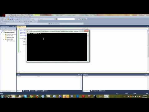 Visual C++ 2010 Tutorial 2 - Variables