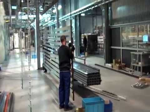 ADAL 070614 Power & Free Powder coating system - aluminium profiles