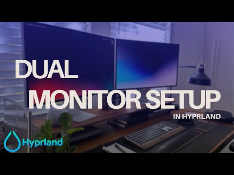 How to set up Dual monitors in Hyprland & Sway using NWG-Displays | Multi monitor setup Linux