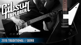 Video thumbnail for Gibson Explorer - 2016 Traditional (Tone Test) by Microdomus