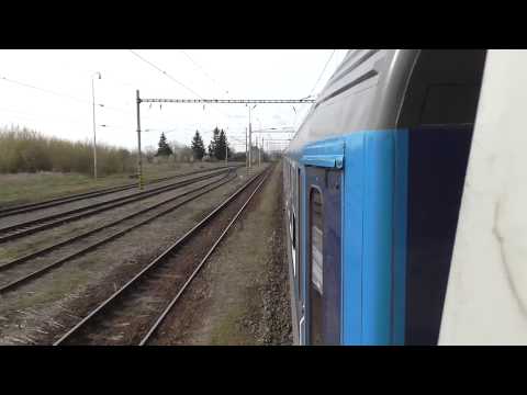 163.078-9 na vlaku Os 3717 a postrk 749.107-9 (T 478.1107) Vrbátky - Prostějov