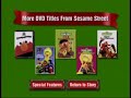 Previews From Sesame Street CinderElmo 2000 DVD