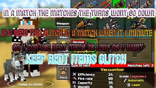 How To Keep Rent Guns | Pixel Gun 3D | Glitching Umbreons |