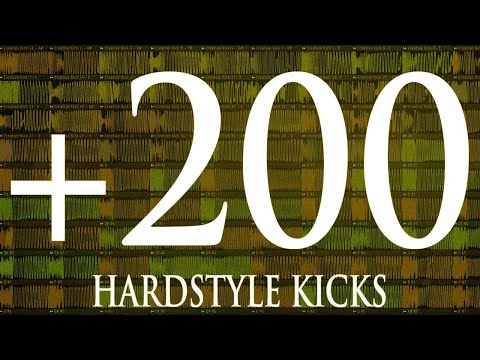 +200 HARDSTYLE KICKS | Mega Sample Pack