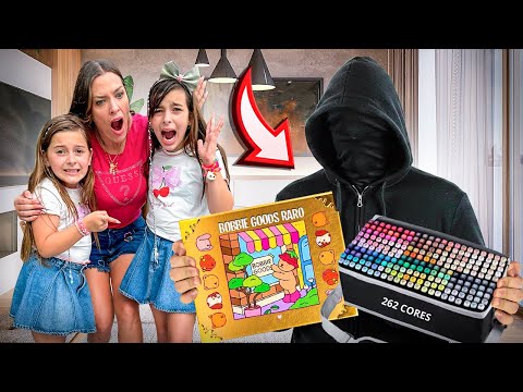 THE STRANGER BREAKED INTO OUR HOUSE AND TOOK THE BIGGEST PEN KIT IN THE WORLD *Scary!