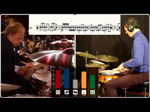 Buddy Rich "THE IMPOSSIBLE DRUM SOLO" Transcription + STATS