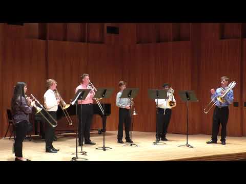 ECMS Trombone Choir performs Four Pieces (W. Hartley)