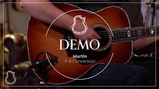 Video thumbnail for Martin 1939 F-9 Conversion, Adirondack Spruce & Brazilian Rosewood demo by Carter Vintage Backstage