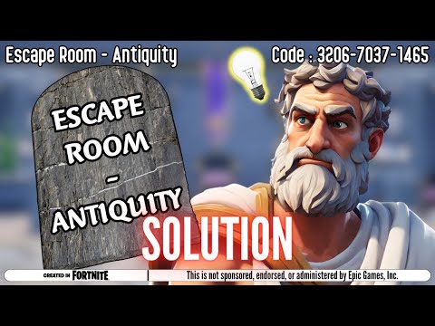 SOLUTION ESCAPE ROOM - ANTIQUITY / ITS NETOH (Code : 3206-7037-1465)