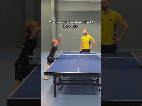 Who Makes The Best Maestro Block? #tabletennis #yasaka #pingpong