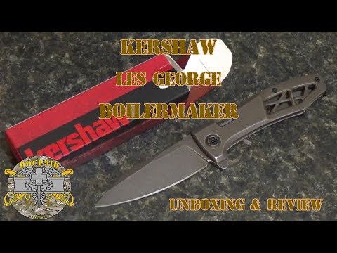 Kershaw Les George Boilermaker - Unboxing & Review