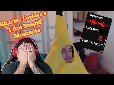 *Funny* Charles Leclerc Funniest 'Stupid' Moments #f1 #americanreacts #charlesleclerc