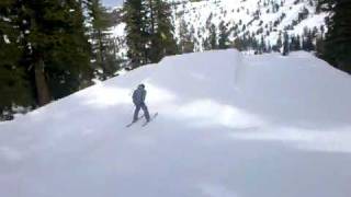 preview picture of video 'Erik Sambrailo Skiing Backflip at Kirkwood'