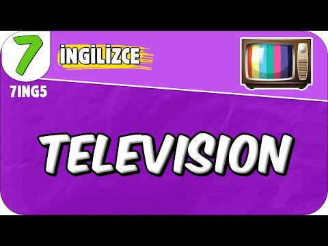 Television 📚 7. Sınıf İngilizce #2025