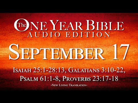 September 17 | One Year Bible Audio Edition