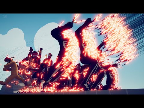 Attack on Titan 50x TITAN vs 3x EVERY GOD - Totally Accurate Battle Simulator TABS