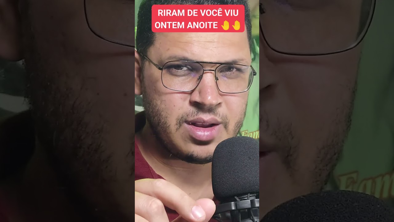 RIRAM DE VOCÊ ONTEM ANOITE E FOI DA SUA FAMÍLIA