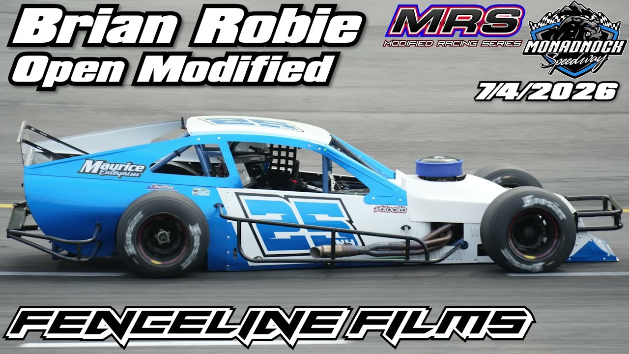 Brian Robie Open Modified at Mondadnock Speedway 2026