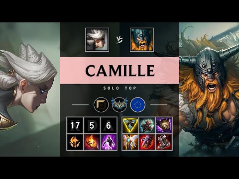 Camille Top vs Olaf - EUW Challenger Patch 25.13