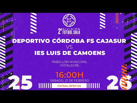 Deportivo Córdoba FS - IES Luis de Camoens | 2ª División Femenina | Jornada 19