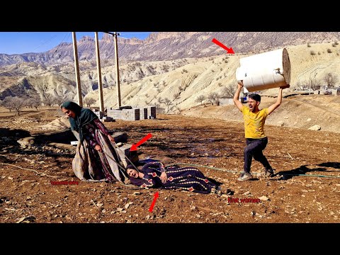 The brutal act of the evil second wife to destroy the pregnant first wife