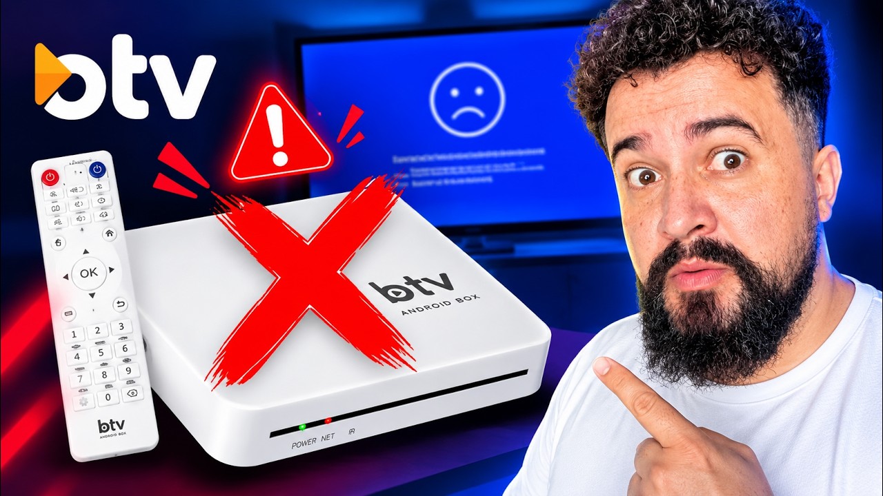 🚨 BTV TELA AZUL E TRAVANDO? VEJA ISSO URGENTE!