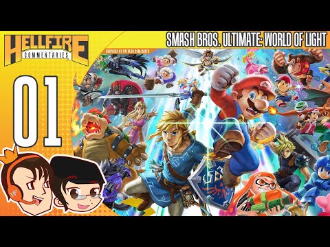 Super Smash Bros Ultimate: The World of Light playthrough [Part 1: Galeem Descends]
