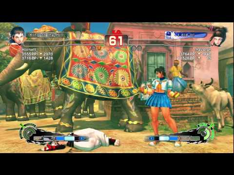 SSF4 AE: Hornett_ (Sakura) vs chavargh (Juri)