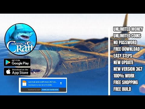 Survival & Craft Mod  Apk - Unlimited Money, Unlocked All & Free Shopping v367