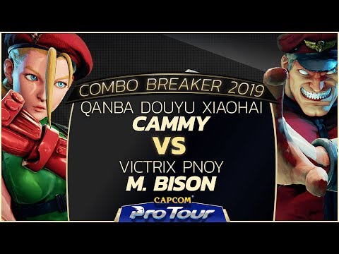 QANBA DOUYU Xiaohai (Cammy) vs VICTRIX Pnoy (M. Bison) - Combo Breaker 2019 Day 1 Pools - CPT 2019