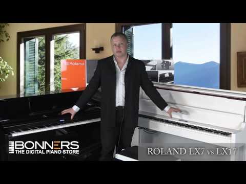 Roland LX7 vs LX17 Digital Piano Buyers Guide Video