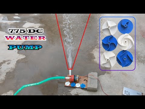 Testing 6 different of water pump  IMPELLERS - Which One PERFORMS THE BEST?
