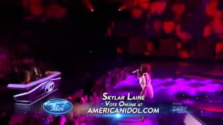 Skyler Laine -- Where Do Broken Hearts Go -- American Idol Top 13