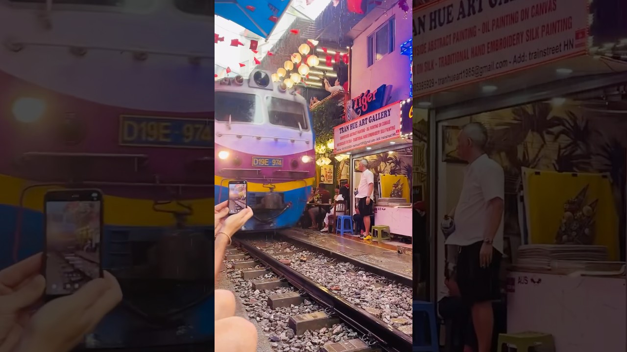 Would you stand this close to a moving train? ? ? | Train st…