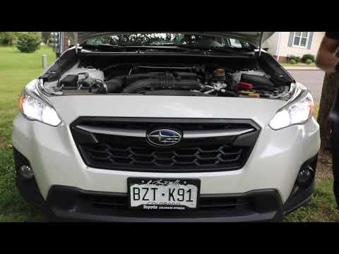2018 Subaru Crosstrek Headlight Bulb Replacement (LED Headlight Bulbs) EASY!