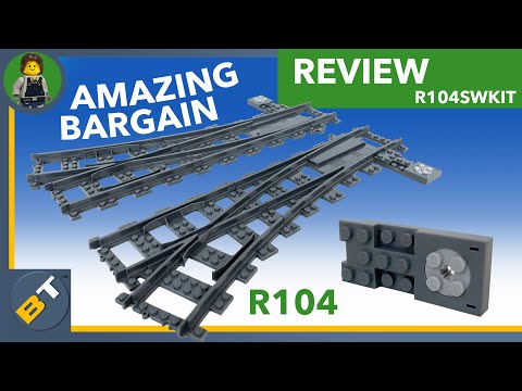 BrickTracks R104 Switch Track Kit - Review