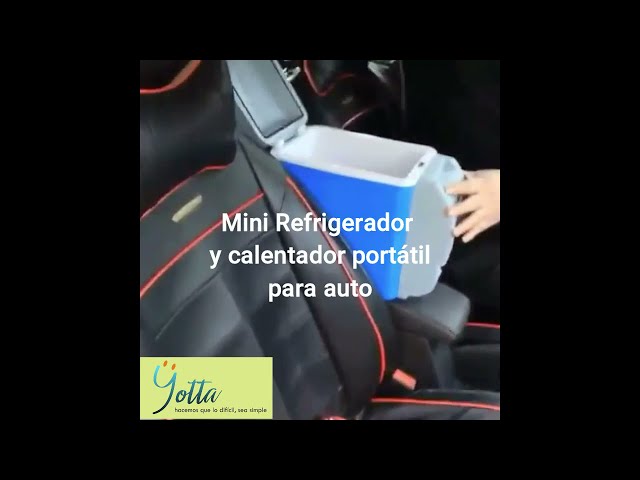 Vídeo relacionado con YASHE Mini frigorífico, 4 litros, para cosméticos, bebidas, 220 V CA/12 V CC, refrigeración termoeléctrica y calefacción, nevera pequeña para dormitorio, oficina, dormitorio, coche (verde)