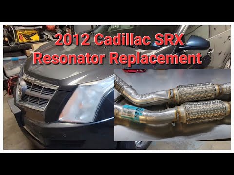 2012 Cadillac SRX Replace Corroded and Damaged Exhaust Resonators