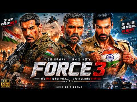 FORCE 3 Full Movie | John Abraham, Suniel Shetty | New Hindi Action Blockbuster Movies 2026
