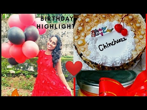 Happiee BirthDay tO me 😉 BirthDay HiGhlights🔥 Chinchu ❤️