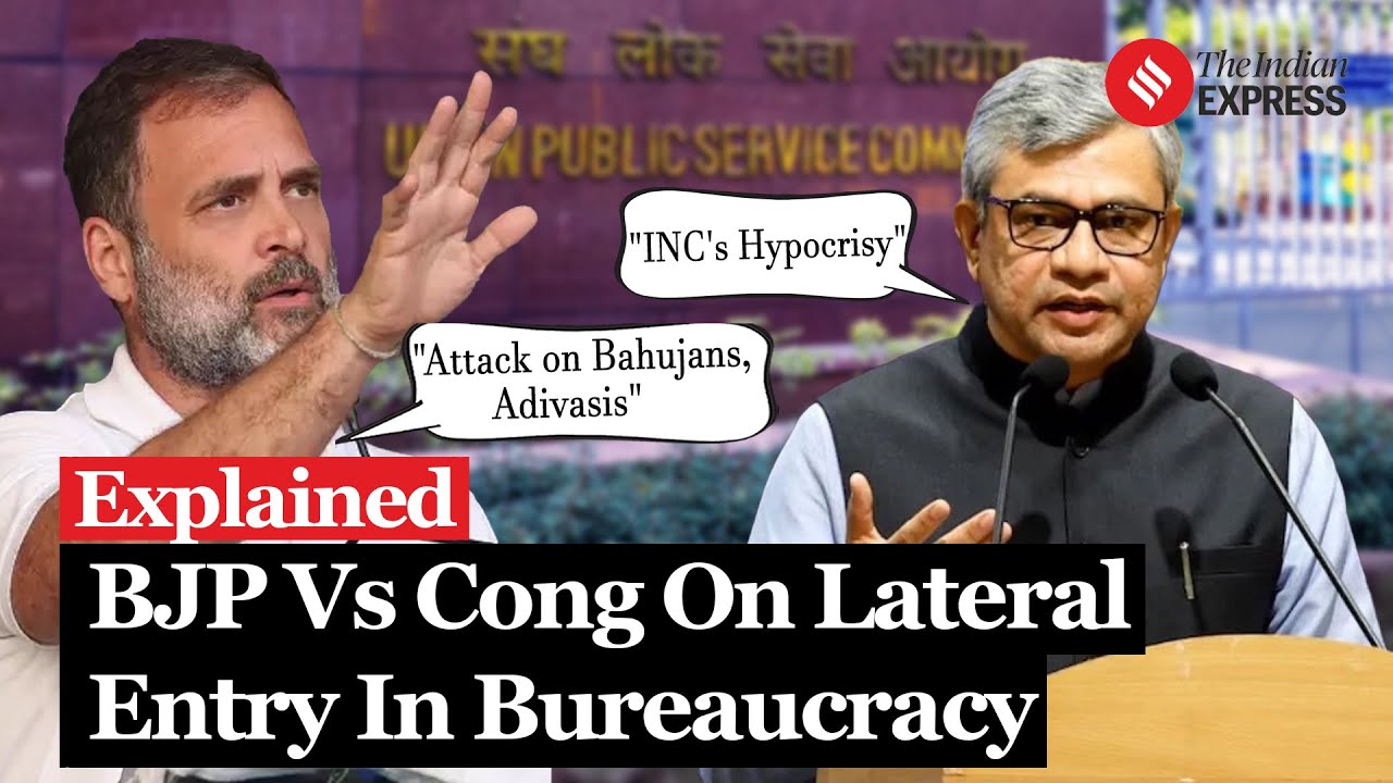 BJP Vs Congress On Lateral Entry In Bureaucracy: What is Lateral Entry & Why Are There No Quotas?