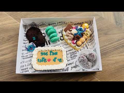 מארז קינוחים סטיץ׳ תכלת - תמונה מהסרטון
