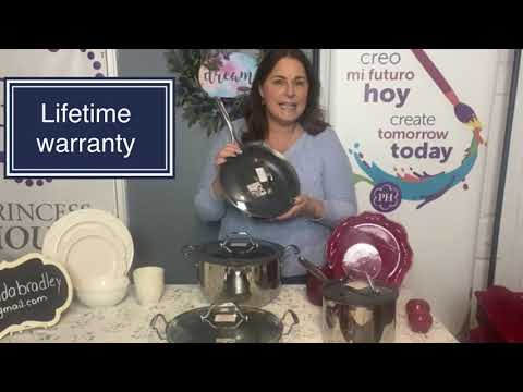 Princess House Dinnerware & stainless steel nonstick cookware set