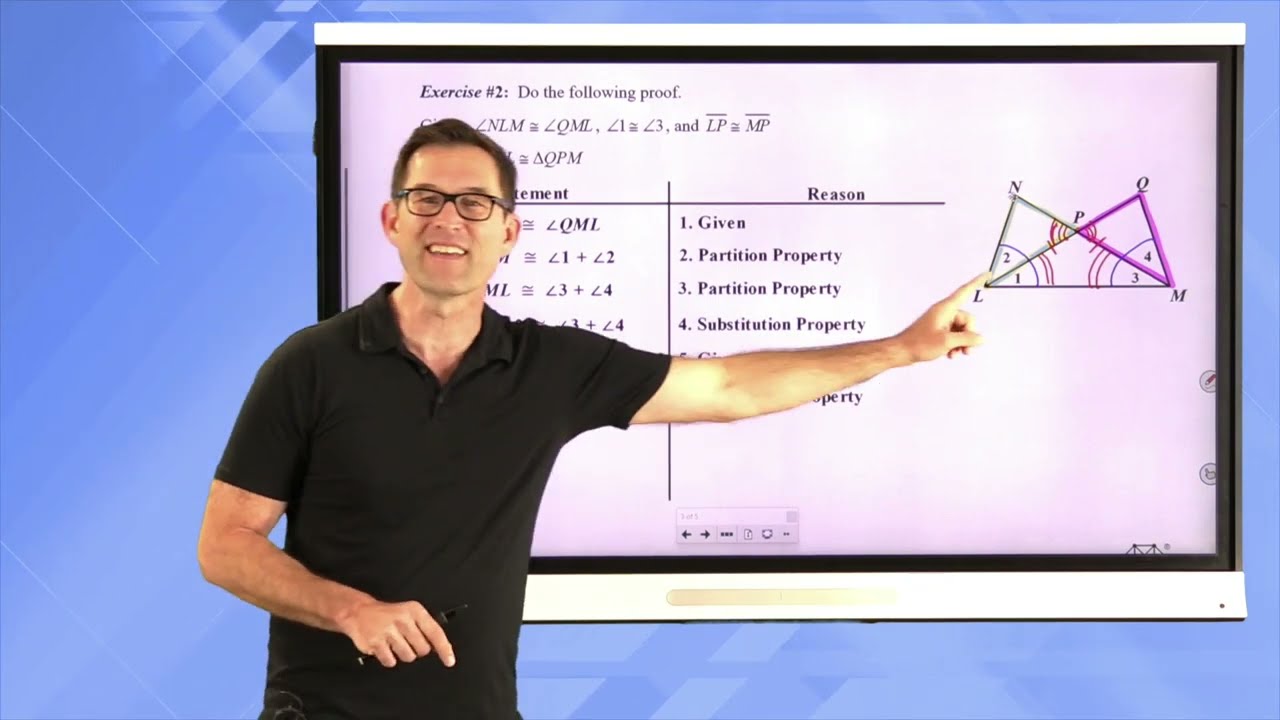 N-Gen Math Geometry.Unit 3.Lesson 8.Proofs with Partitioning