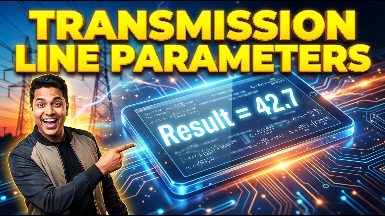 Transmission Line Parameters Interactive Calculator