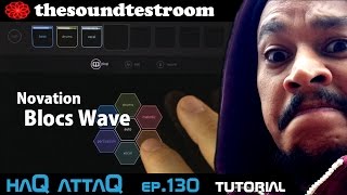 Video thumbnail for Blocs Wave for iPad and iPhone by Ampify X Novation Tutorial │ Sample Import - haQ attaQ 130 by Jakob Haq