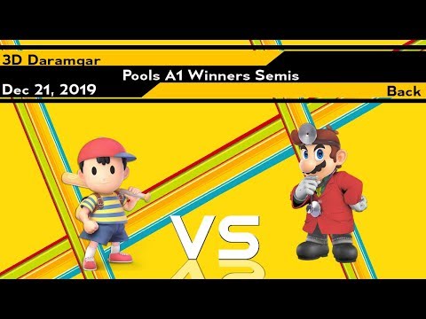 [Smash Ultimate] XenoArcadian 2019 Q4 (Pools A1 Winners Semis) - 3D Daramgar vs Back