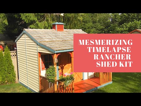 Cedarshed Rancher Large Shed Kit and Storage Solution