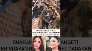 Download lagu keren! Krisdayanti duet dadakan di konser Titi DJ #krisdayanti #titidj mp3