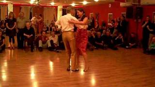 Flaco Dany and Lucia Mirzan Perform a Milonga at Dance Tel Aviv